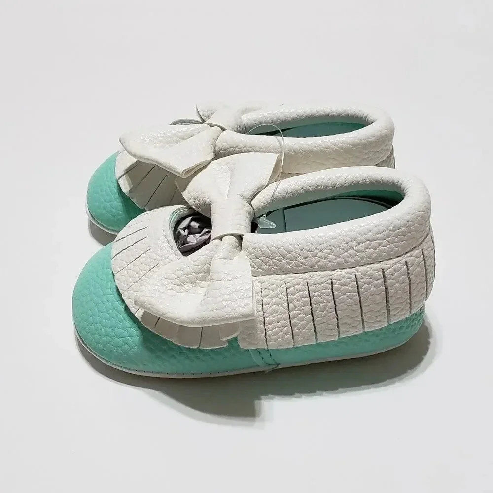 Baby Girl Non-Slip Tassle Shoes
